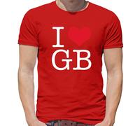 I Cuore GB - T-Shirt - Band Tour Barlow Musica Gary Concerto