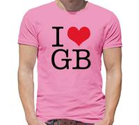 I Cuore GB - T-Shirt - Band Tour Barlow Musica Gary Concerto