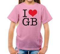 I Cuore GB - T-Shirt - Band Tour Barlow Musica Gary Concerto Tt