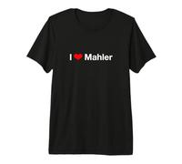 I Cuore Mahler Maglietta Premium
