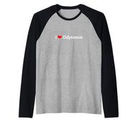 I Cuore Odisseo Maglia con Maniche Raglan