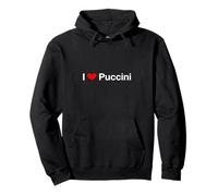 I Cuore Puccini Felpa con Cappuccio