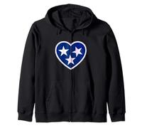 I cuore Tennessee Felpa con Cappuccio