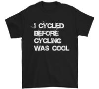 I Cycled Prima Ciclismo Era Cool Ciclismo Uomo T-Shirt 100% Cotone