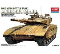 I.D.F. Merkava Mk-III Tank (old No.1347) 1:35 Plastic Model Kit ACADEMY