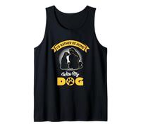 I’d Rather Be Home with My Dog Design Canotta