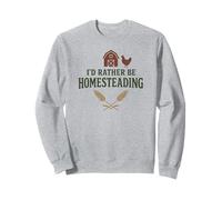 I’d Rather Be Homesteading Fun Farming off Grid Tees And Mug Felpa