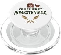 I’d Rather Be Homesteading Fun Farming Off Grid Tees and Mug PopSockets PopGrip per MagSafe