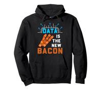 I Dati umoristici dello Scienziato dei Dati Sono Le Nuove statistiche sul Bacon Felpa con Cappuccio