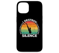 I Destroy Silence Woodwind Sax Saxophone Player Saxophonist Custodia per iPhone 13