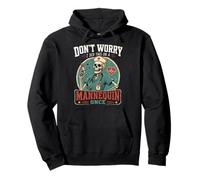 I Did This on a Mannequin Once Funny Nursing Skeleton Nurse Felpa con Cappuccio