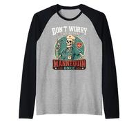 I Did This on a Mannequin Once Funny Nursing Skeleton Nurse Maglia con Maniche Raglan