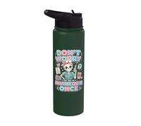 I did This on a Mannequin Once Funny Nursing Stainless Steel Insulated Water Bottle
