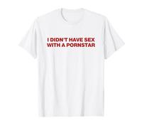 I Didn't Have Sex With A Pornstar Y2k Aesthetic Maglietta