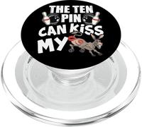 I dieci Pin Can Kiss My Culs - Funny Donkey - Bowlers Bowling PopSockets PopGrip per MagSafe