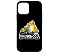 I Dig Escavatore Prescolare Pesante Edilizia Ragazzi Custodia per iPhone 12 mini