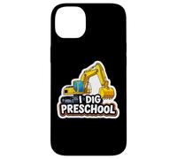 I Dig Escavatore Prescolare Pesante Edilizia Ragazzi Custodia per iPhone 14 Plus