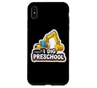 I Dig Escavatore Prescolare Pesante Edilizia Ragazzi Custodia per iPhone XS Max