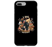 I Dig Old Stuff Funny Mole Vintage Collector Design Custodia per iPhone 7 Plus/8 Plus