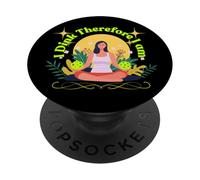I Dink Pickleball Players Meditazione Zen Filosofia Umorismo PopSockets PopGrip Adesivo