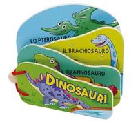 I dinosauri. Libri in legno sagomati. Ediz. a colori