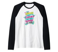 I Dinosauri Non Hanno imparato la Matematica Guarda Cosa è Successo Loro Maglia con Maniche Raglan