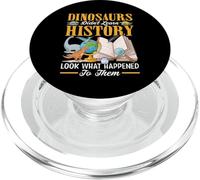 I dinosauri non hanno imparato la storia per tornare a scuola Storia divertente PopSockets PopGrip per MagSafe