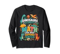 I Dinosauri odiano la Matematica Guarda Cosa è Successo Loro Maglia a Manica