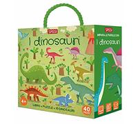 The dinosaurs. Q-box. Ediz. a colori. Con puzzle - M. Gaule