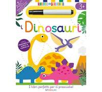 I dinosauri. Scrivo&riscrivo. Ediz. a colori. Con pennarello cancellabile