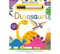 I dinosauri. Scrivo&riscrivo. Ediz. a colori. Con pennerallo cancellabile