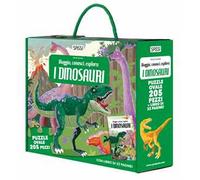I dinosauri. Viaggia, conosci, esplora. Ediz. a colori. Con puzzle