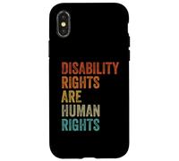 I diritti dei disabili sono consapevolezza dei diritti umani Disabilità Custodia per iPhone X/XS