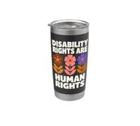 I diritti dei disabili sono difensori dei diritti umani Bicchiere termico in acciaio inox doppia parete