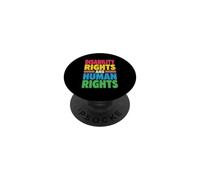 I diritti dei disabili sono i diritti umani colorati sostenitori retrò PopSockets PopGrip Adesivo