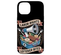 I diritti dei lavoratori avanzi mordono la festa del lavoro Custodia per iPhone 14
