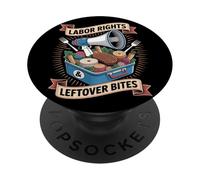 I diritti dei lavoratori avanzi mordono la festa del lavoro PopSockets PopGrip Adesivo