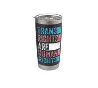 I diritti dei trans sono diritti umani Outfit Transgender Bicchiere termico in acciaio inox doppia parete