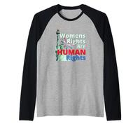 I diritti delle donne sono la scelta pro dei diritti umani Maglia con Maniche Raglan