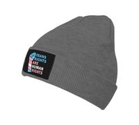 I Diritti delle Persone Trans Sono Diritti Umani. Berretti alla Moda Invernali Caldi con Teschio. Cappello a Maglia per chemioterapia per Uomo e Donna.