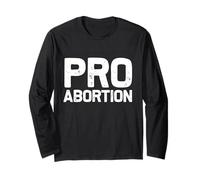 I Diritti PRO aborto Sono Diritti Umani Diritti riproduttivi Maglia a Manica