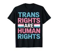 I diritti trans sono supporto per l'orgoglio dei diritti umani Maglietta