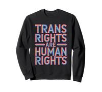 I Diritti Trans Sono Un Messaggio di Empowerment dei Diritti Umani Felpa