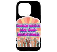 I diritti umani non sono negoziabili Custodia per iPhone 15 Pro
