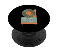 I dischi in vinile non passano mai di moda PopSockets PopGrip Adesivo
