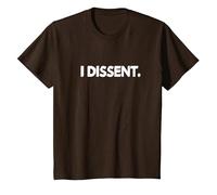 I Dissenso Maglietta, Bambini, Marrone, 10 Anni