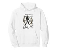 I Do A Thing Called What I Want Cowgirl Western Graphic Felpa con Cappuccio