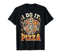 I Do It for The Pizza Allenamento Palestra Maglietta