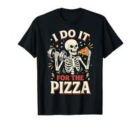 I Do It for The Pizza Allenamento Palestra Maglietta
