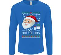 I Do It per La Hos Divertente Natale Uomo Maniche
